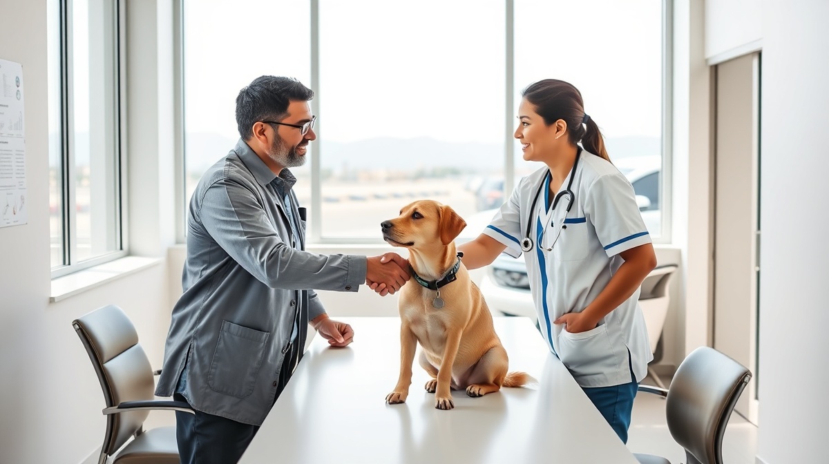 veterinary services close to me illustration
