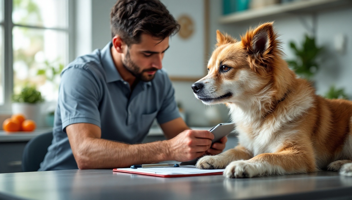 cross border pet care illustration