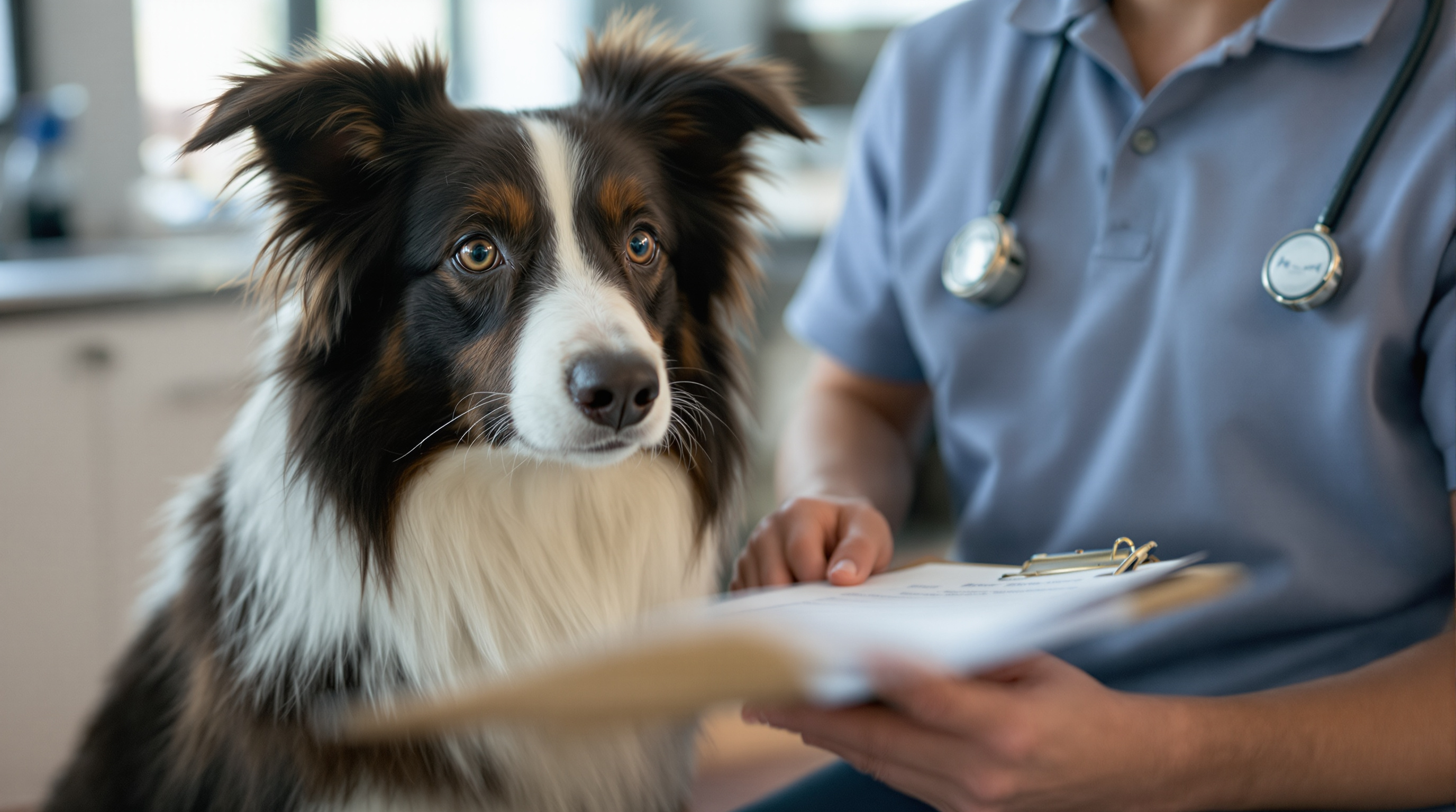 cross border pet healthcare illustration